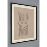 Keith Haring PORTRAIT OF JOSEPH BEUYS Screenprint